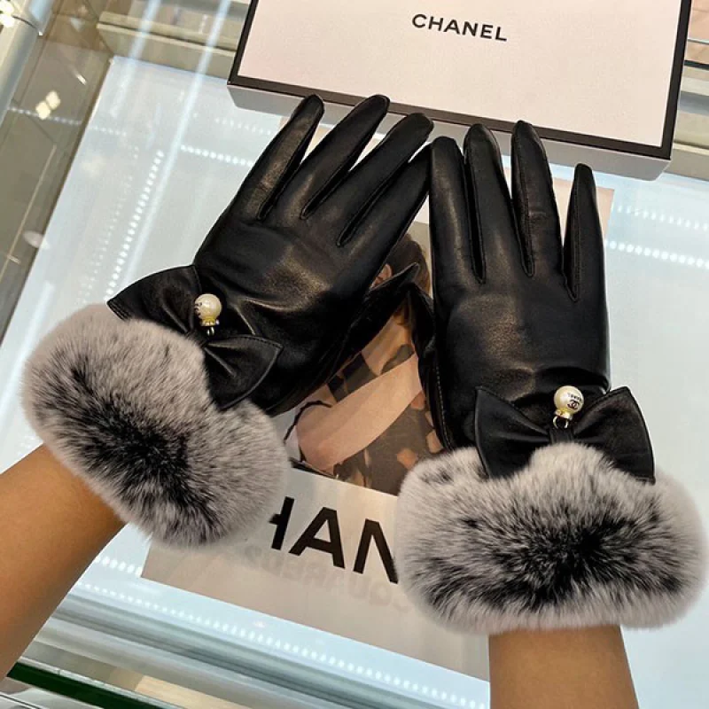 【高級感たっぷり♡】シャネル コピー レザーグローブ shj88106