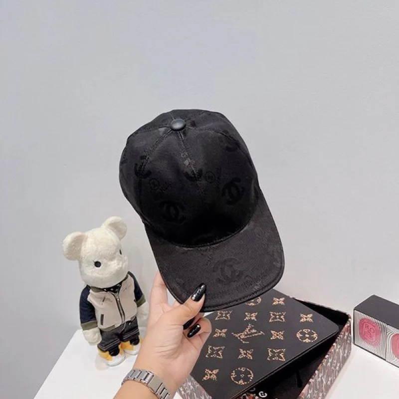 目を惹くカラーシャネル ダックビルキャップ コピー スパンコール CCマーク 4色 shk00548