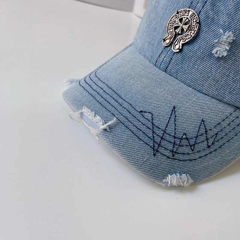 セール新作クロムハーツ 偽物 ダガー スエード 5 Panel キャップ ブラック Kub82777
