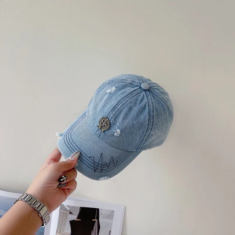 セール新作クロムハーツ 偽物 ダガー スエード 5 Panel キャップ ブラック Kub82777