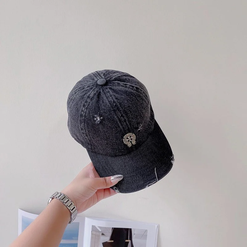 一目惚れ♪クロムハーツ 偽物 ダガー スエード 5 Panel キャップ 3色 Kue86957