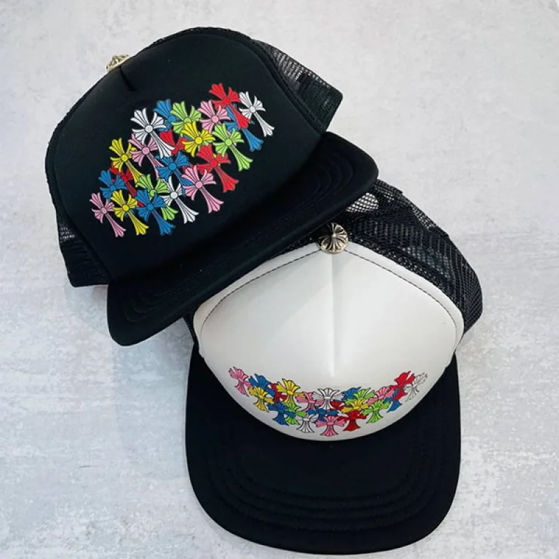 ＋クロムハーツ 偽物＋CAP カラフルクロス キャップ【3クロスキャップ】King Taco◆ Kuw26397