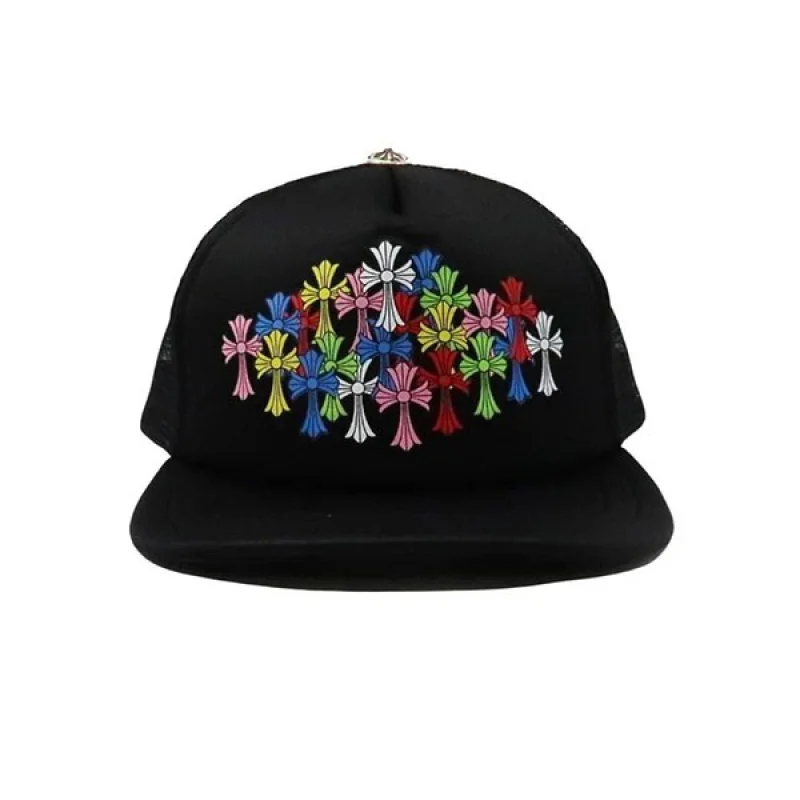 ＋クロムハーツ 偽物＋CAP カラフルクロス キャップ【3クロスキャップ】King Taco◆ Kuw26397