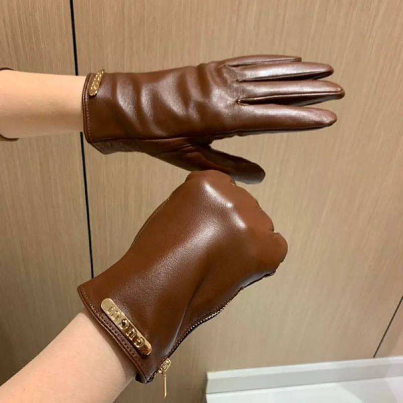 【使い勝手抜群】グッチ カシミアライニング レザーシンプルグローブ 偽物 guj72947