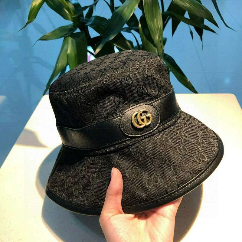 21-22AW グッチ GGキャンバス フェドラ バゲットハットコピー 可愛い guk29514