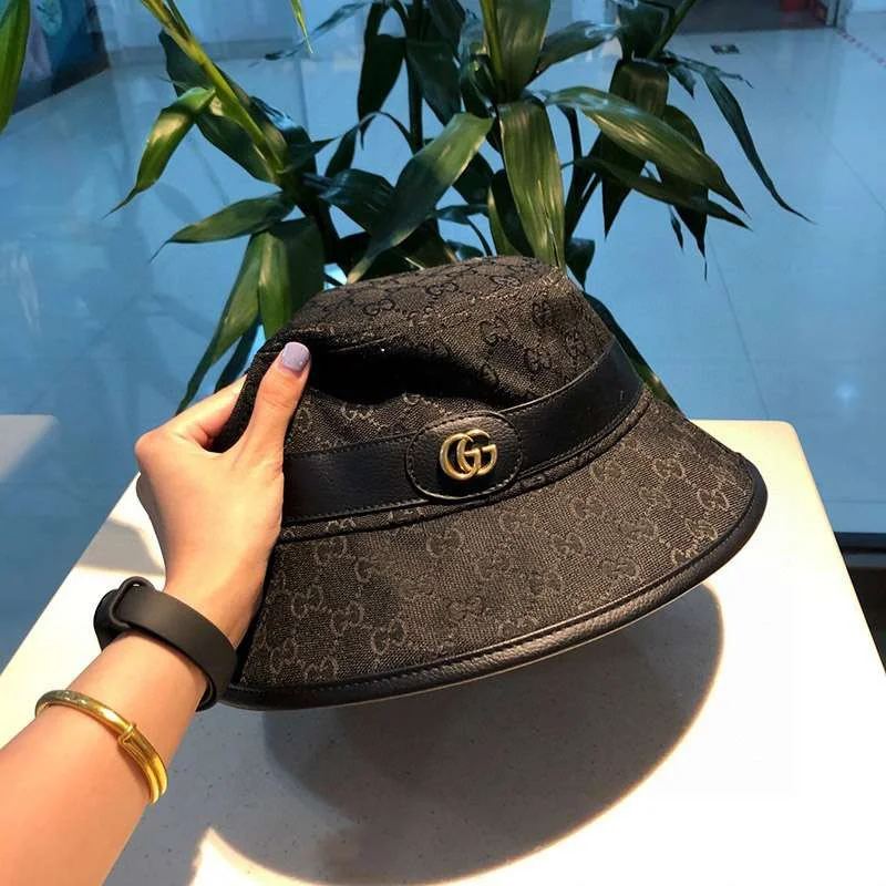 21-22AW グッチ GGキャンバス フェドラ バゲットハットコピー 可愛い guk29514