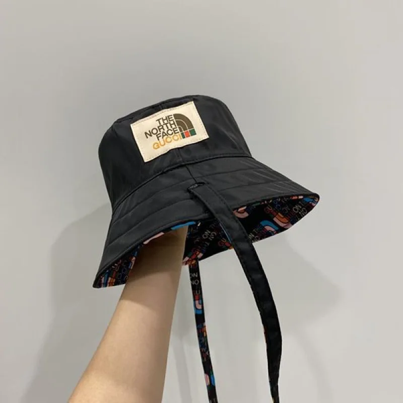 人気 グッチ×ノースフェイス コピー リバーシブル バケットハット guk42689