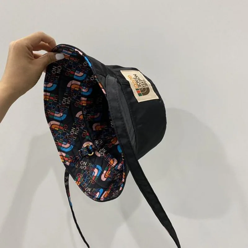 人気 グッチ×ノースフェイス コピー リバーシブル バケットハット guk42689