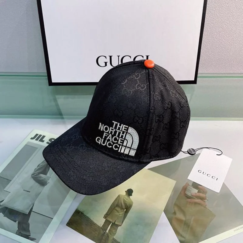 グッチ×ノースフェイス 偽物 ベースボールキャップ gun63111