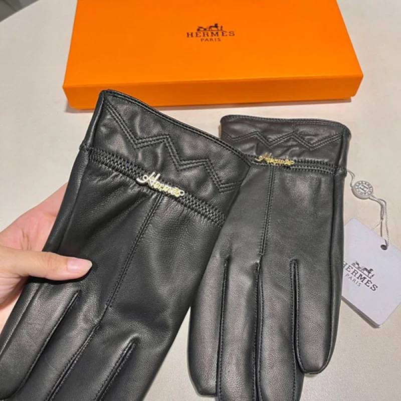《お洒落☆大人上品》エルメス 手袋 偽物 カシミア裏地 erw94279