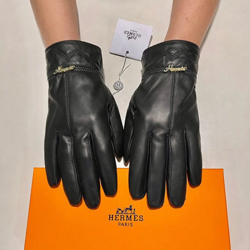 《お洒落☆大人上品》エルメス 手袋 偽物 カシミア裏地 erw94279