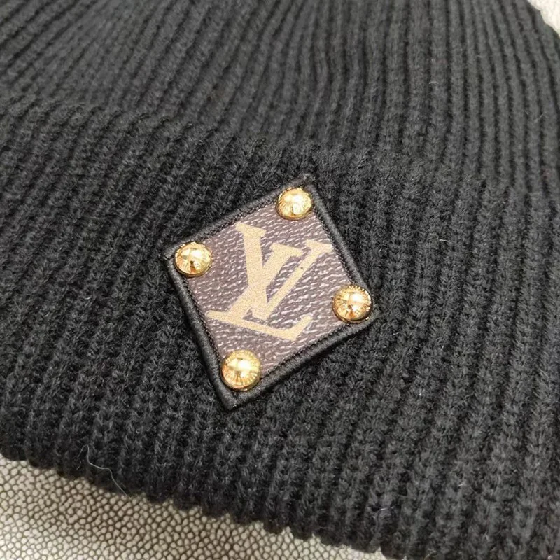 送料込/すぐ届く！【​ルイヴィトン ニットキャップ コピー】ボネ・LVビーニー ニット帽 2色 M76706