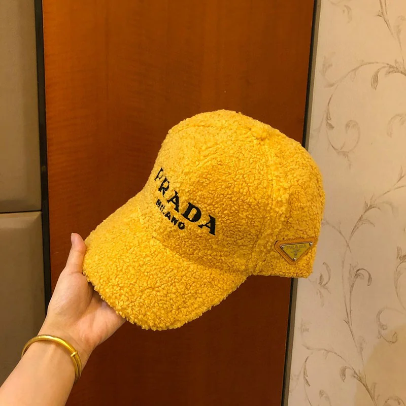 超希少!プラダ カシミヤ ベースボールキャップ コピー 男女OK puh99299