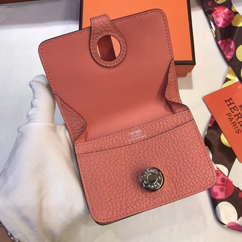 エルメス カーフスキン カードホルダー スーパーコピーN品 ドゴンhe19041