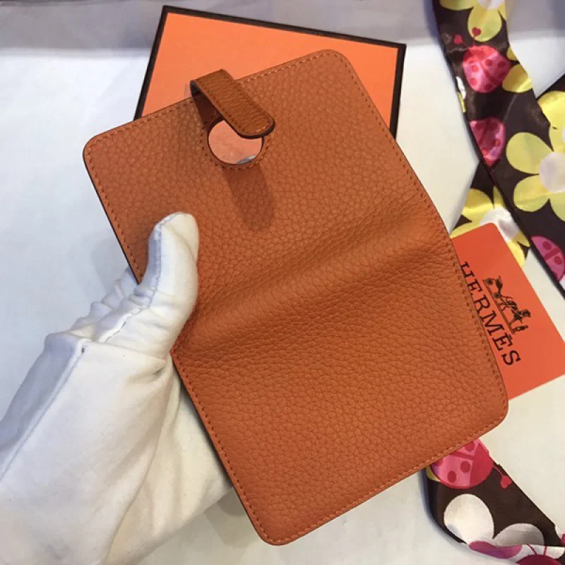エルメス カーフスキン カードホルダー スーパーコピーN品 ドゴンhe19041