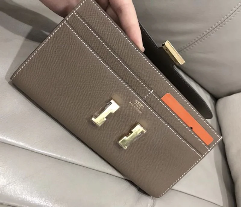 エルメス コンスタンス 偽物コピー ロング ウォレット he19055