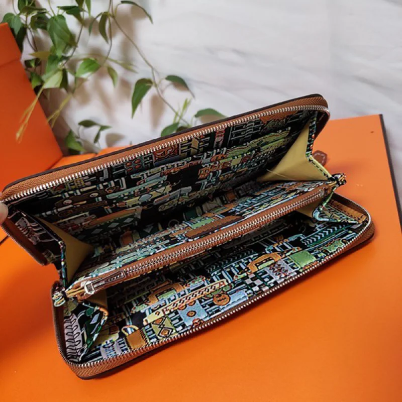 エルメス ロング アザップ シルクイン 偽物コピー シルバー エプソン×シルクhe19139