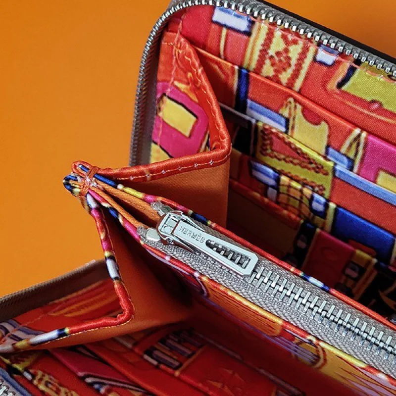 エルメス アザップロング エプソン×シルク シルクイン偽物n級品 シルバーhe19140