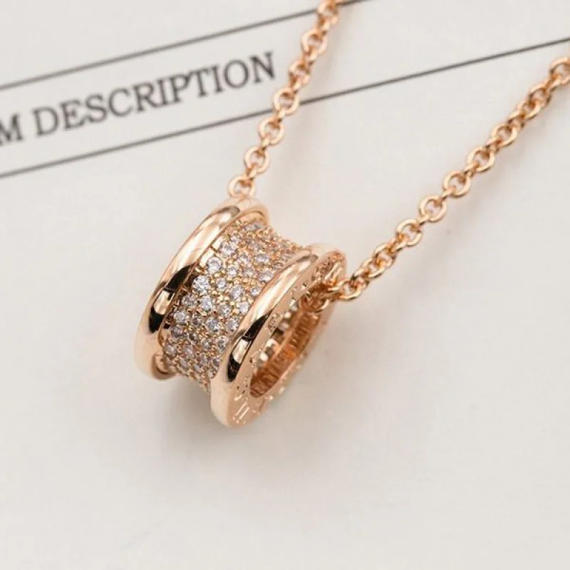 ブルガリ ビーゼロワン コピー 18K ダイヤモンド ビーゼロワン ネックレス Bub51373