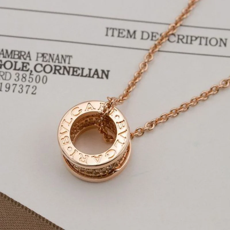ブルガリ ビーゼロワン コピー 18K ダイヤモンド ビーゼロワン ネックレス Bub51373