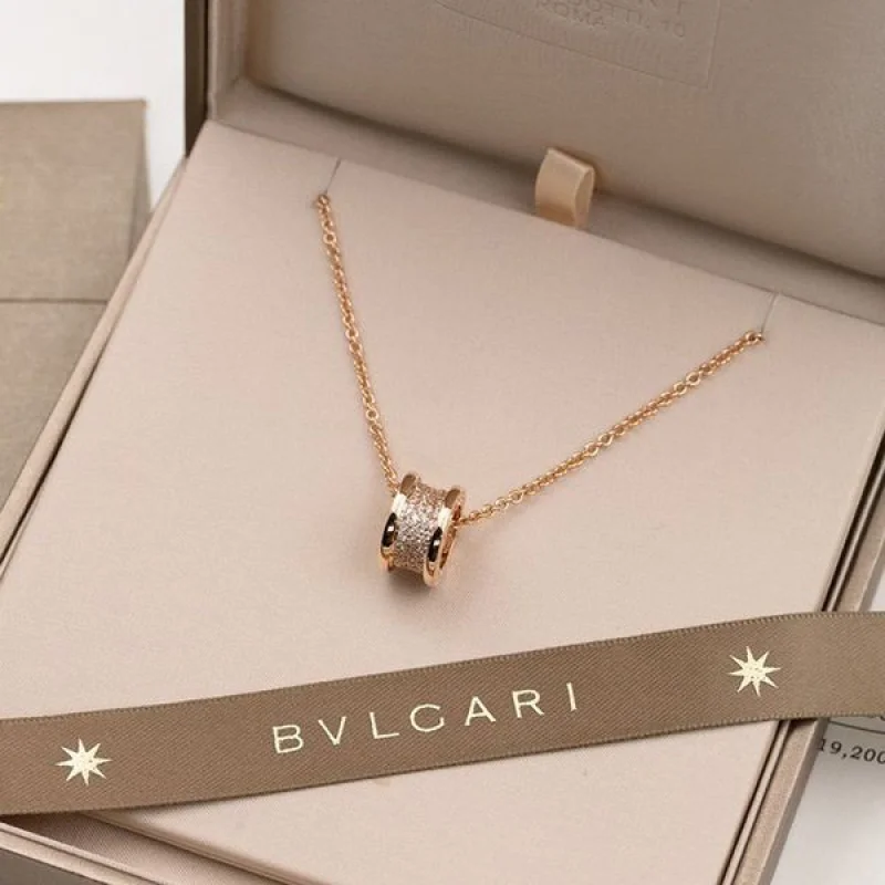 ブルガリ ビーゼロワン コピー 18K ダイヤモンド ビーゼロワン ネックレス Bub51373