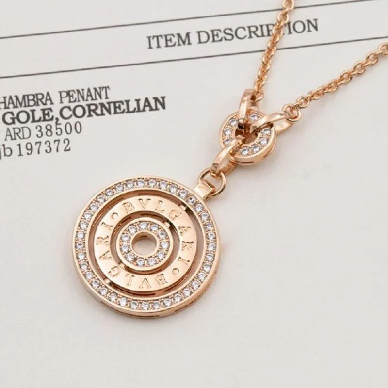 大人気 ブルガリ ネックレス 偽物18K ゴールド Buo70692