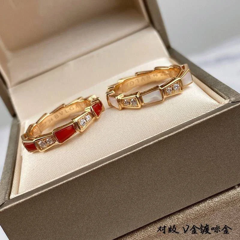 21-22AW 新色☆希少 ブルガリ セルペンティ リング 偽物N級品 Bus38296