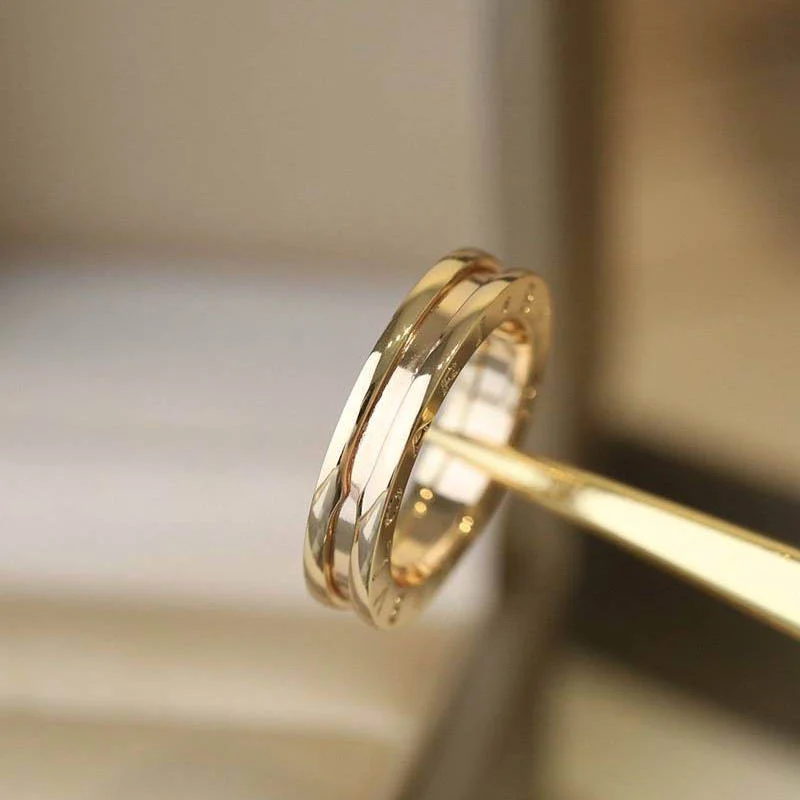ブルガリ コピー 18K ゴールド ビー・ゼロワン 1バンドリングお洒落に♪ Buu01267