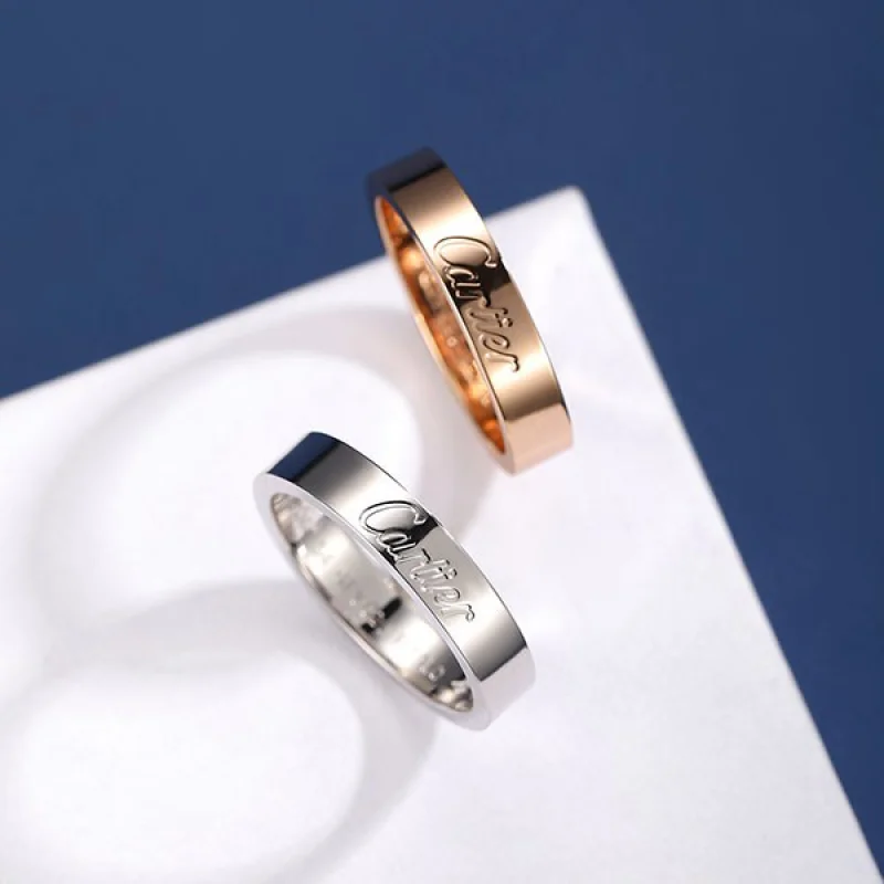 即納!【カルティエ 偽物】C ドゥ カルティエ ウェディング リング 結婚指輪 シルバー/ゴールド B4054000