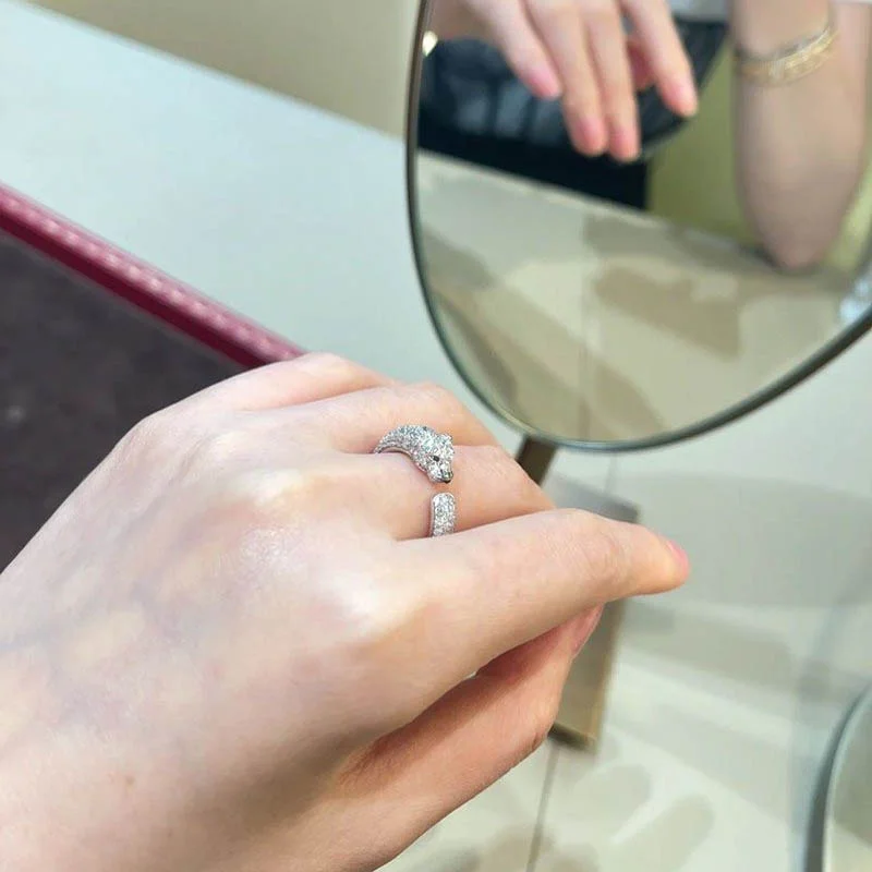 大人気!パンテール ドゥ カルティエ 指輪 偽物 3色 N4765800