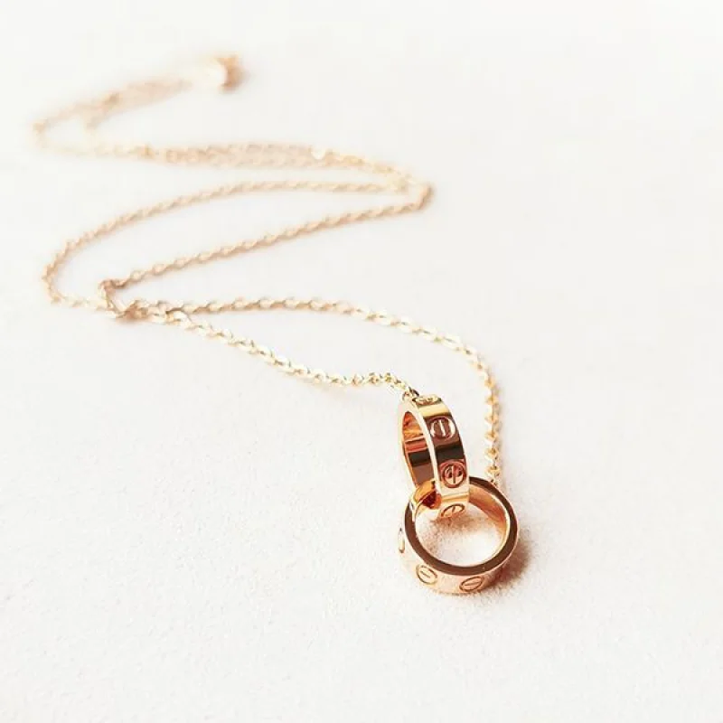 入手困難品！【カルティエ 偽物】LOVEネックレス kae73246