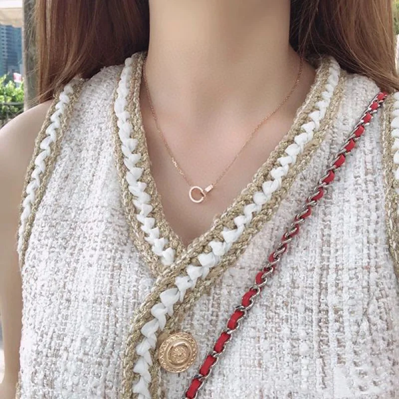 入手困難品！【カルティエ 偽物】LOVEネックレス kae73246