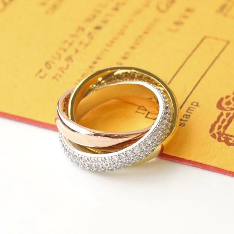 人気No1カルティエ トリニティ リング スモールモデル 18K kah23390