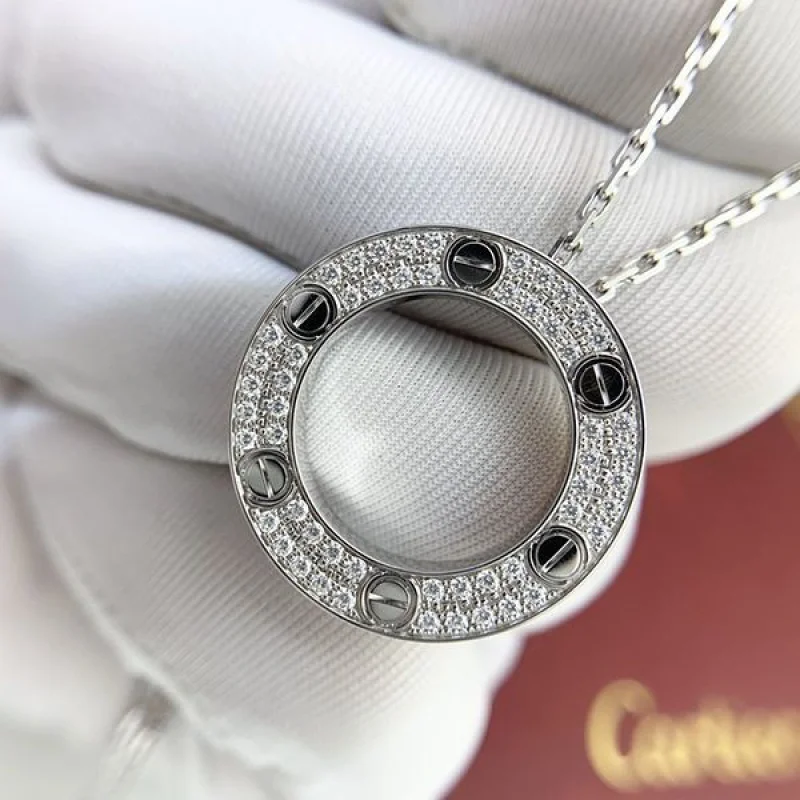 高品質♪♪♪【カルティエ】LOVEネックレス 偽物 kam18979