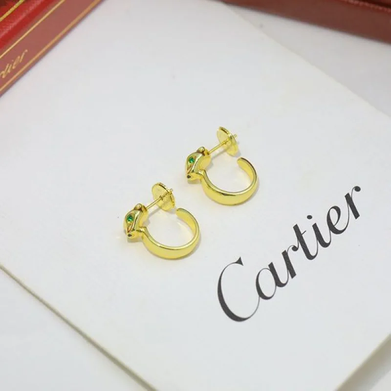 日本未入荷 カルティエ ピアス 偽物★パンテール ドゥ カルティエピアス kar32341