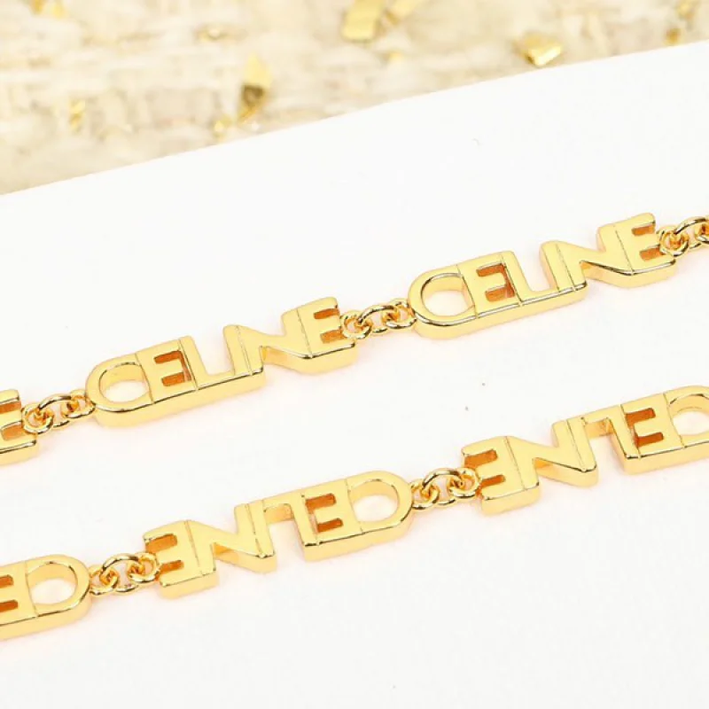 完売人気☆上品 セリーヌ CELINEの文字 ネックレス コピー Ceb90826