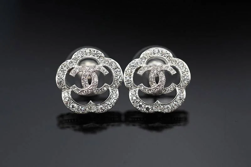 超希少！シャネル ccロゴマーク★お花ピアス コピー shc18721
