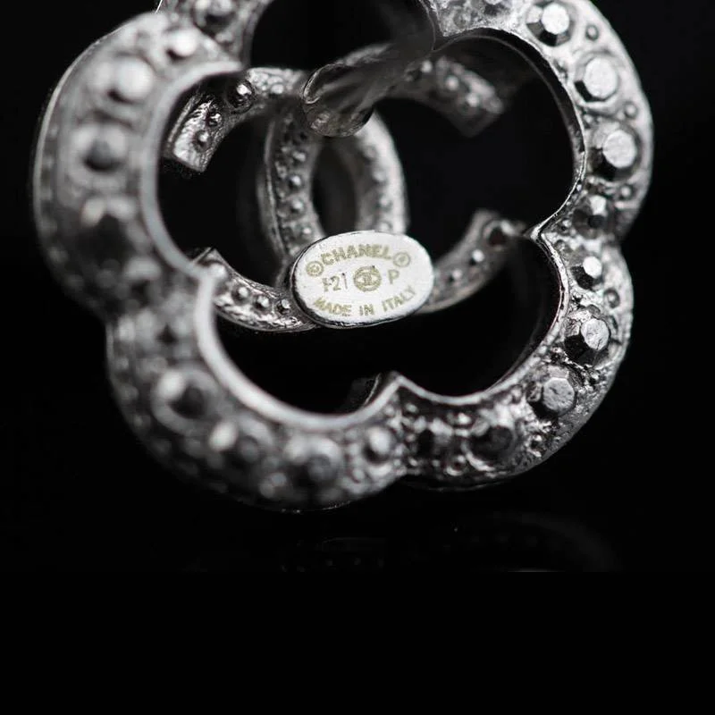 超希少！シャネル ccロゴマーク★お花ピアス コピー shc18721