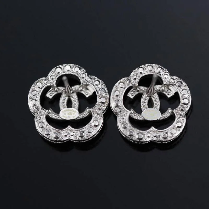 超希少！シャネル ccロゴマーク★お花ピアス コピー shc18721