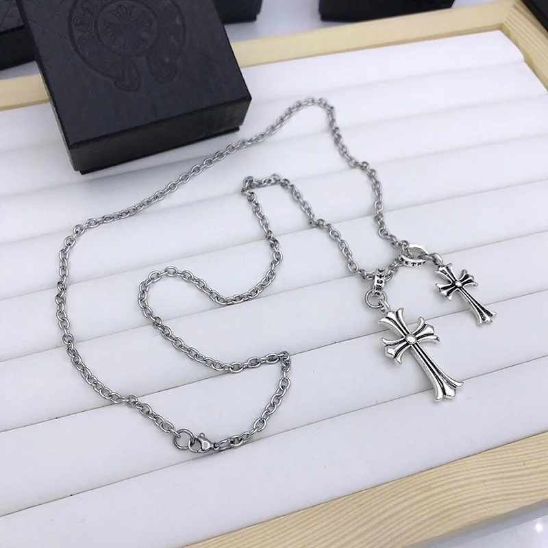 《大人気》クロムハーツ ネックレス コピー★CHクロス ロールチェンーン Kub31684