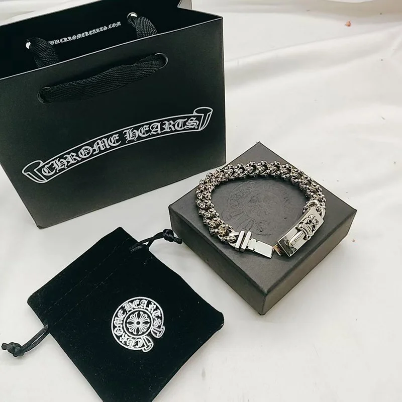 日本未入荷 クロムハーツ コピー ダガー&ファンシー IDブレス Kud06200