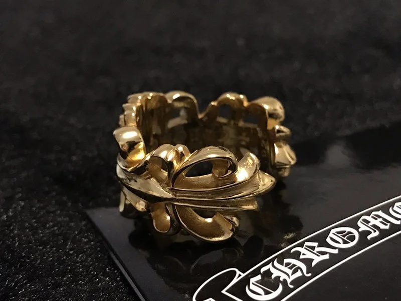 クロムハーツ フローラルクロス リング CH コピー Kuf66308