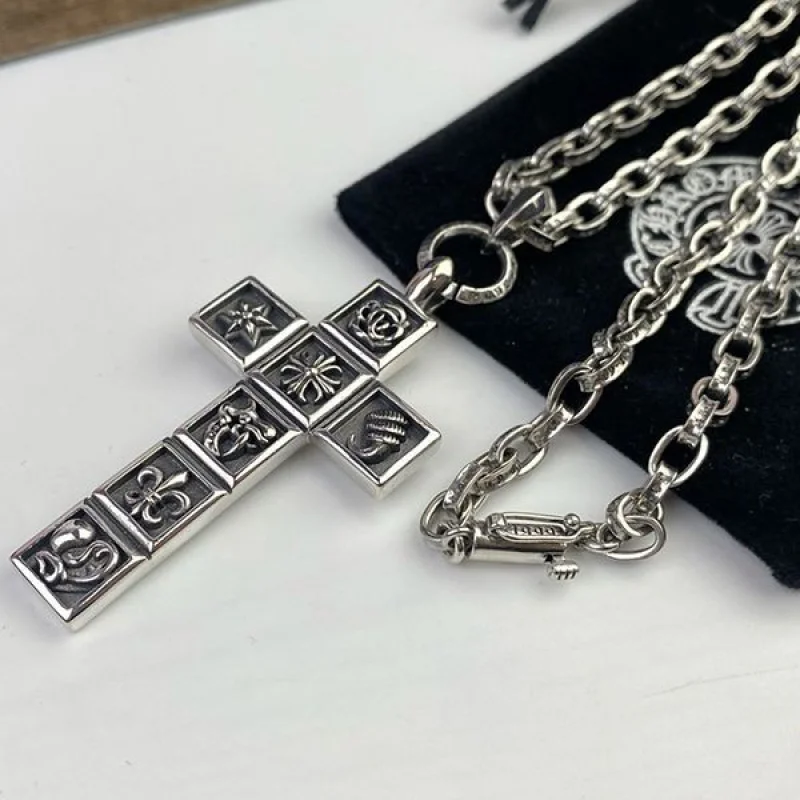 最新でオシャレクロムハーツ ネックレス コピー ダガー シルバー Kuh86357