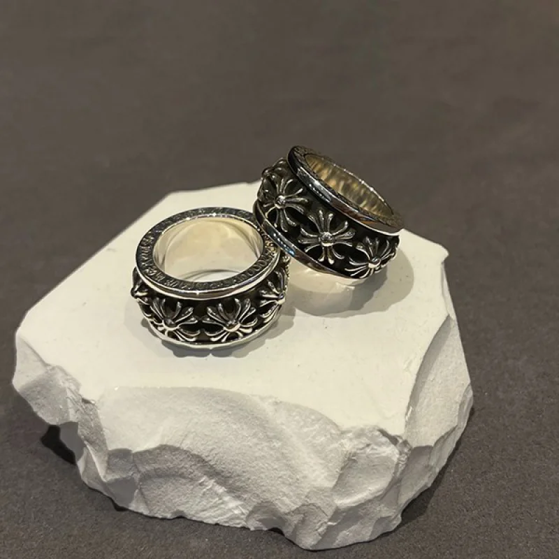 送料込 クロムハーツ フローラルクロス リング CH コピー Kuj10471