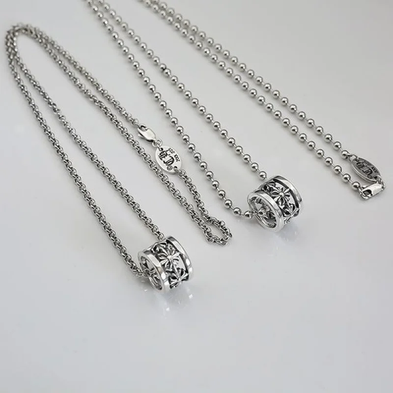 高品質 十クロムハーツ十【ロールチェーン/18インチ コピー】◆925シルバー Kum30874