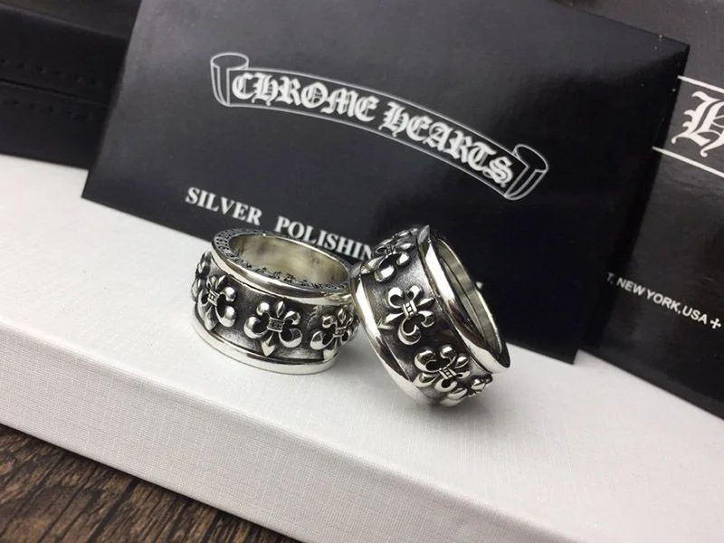 高品質♪♪♪クロムハーツ BSフレアコピー 指輪 CHクロス Kuu89780