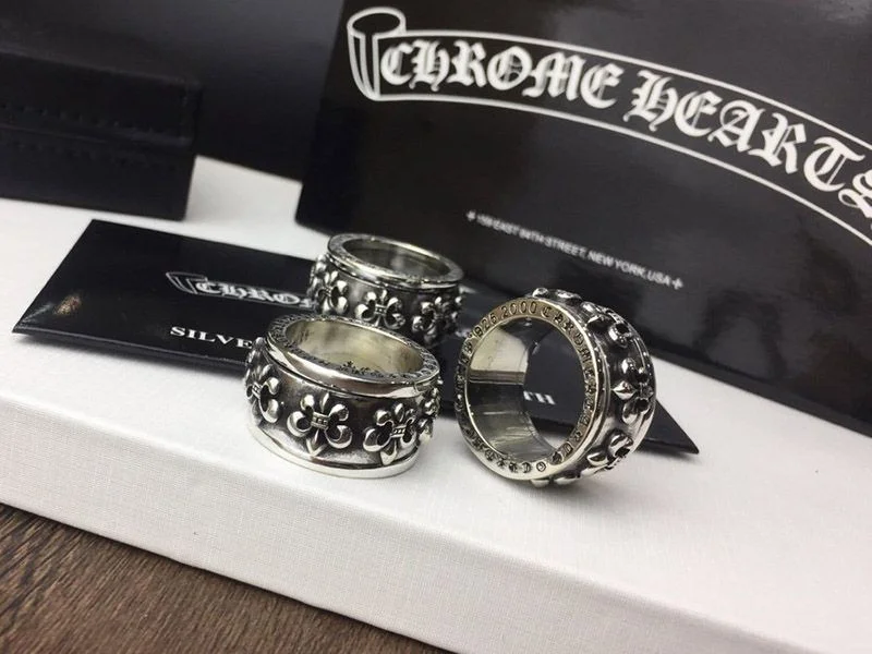 高品質♪♪♪クロムハーツ BSフレアコピー 指輪 CHクロス Kuu89780