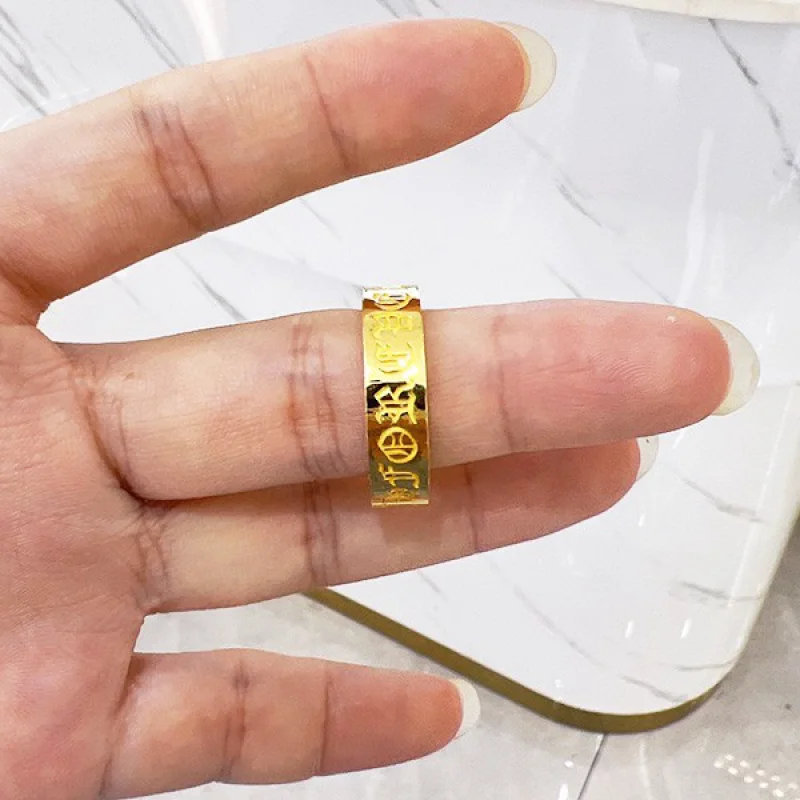 クロムハーツ CHプラス コピー クロス 22k ゴールド リング Kuy16796