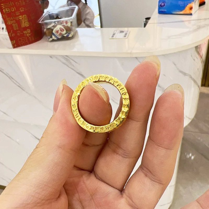 クロムハーツ CHプラス コピー クロス 22k ゴールド リング Kuy16796