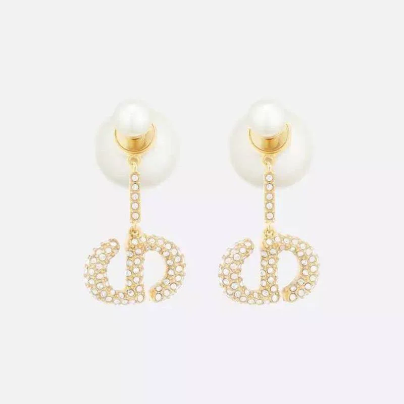 稀少ディオール ピアス コピー イエローゴールド＆ダイヤモンド det27299